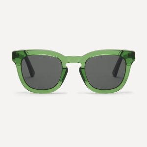 Pendo green square sustainable sunglasses
