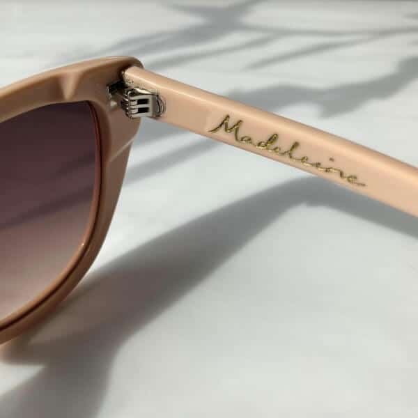 Madeleine Olvia designed sunglasses for Pala