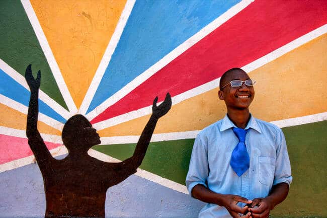 Pascar in Zambia part of the Vision Aid Overseas Eye Care Project