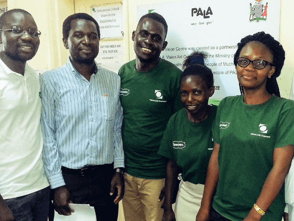 Chinsali vision centre and optometry team
