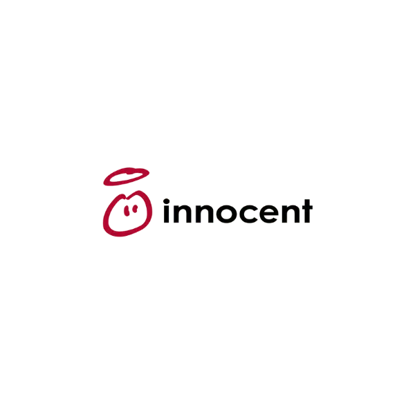 Innocent Drinks Logo. B Corp Smoothies and health brand