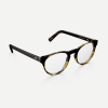 Moyo Oasis - Side Tortoiseshell panto frames. Vintage round glasses with a keyhole nose bridge made from eco-friendly bio-acetate.